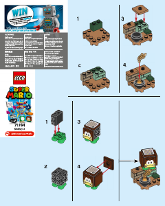 Handleiding Lego set 71394 Super Mario Personagepakketten Galoomba