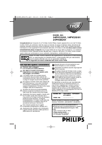 Manuale Philips 14PV135 Televisore