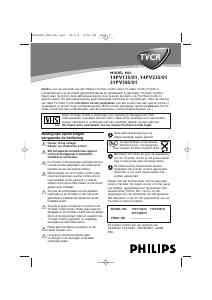 Handleiding Philips 14PV135 Televisie