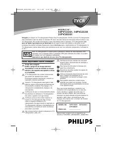 Manual Philips 14PV135 Televisor