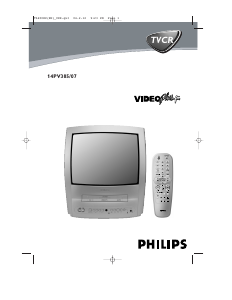 Manual Philips 14PV385 Television