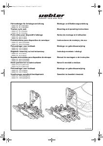 Manual de uso Uebler i31 Porta bicicleta