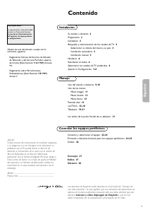 Manual de uso Philips 32PW9586 Televisor