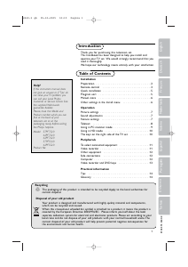 Manual Philips 37PF5320 Television