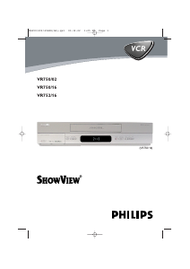 Brugsanvisning Philips VR752 Videobåndoptager