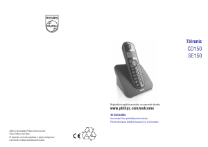 Rokasgrāmata Philips CD1502B Bezvadu tālrunis