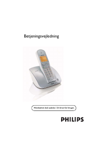 Brugsanvisning Philips CD2302S Trådløs telefon