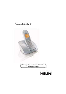 Bruksanvisning Philips CD2302S Trådløs telefon