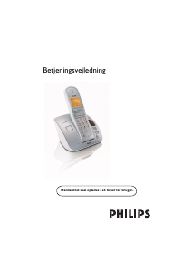 Brugsanvisning Philips CD2351S Trådløs telefon