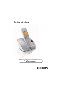 Bruksanvisning Philips CD2351S Trådløs telefon
