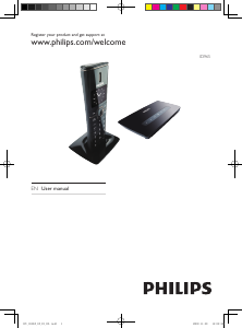 Manual Philips ID9651B Wireless Phone