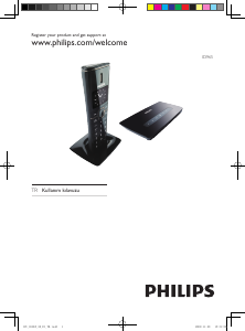 Kullanım kılavuzu Philips ID9651B Kablosuz telefon