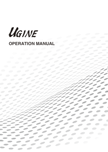 Manual Ugine UG32LED LED Television