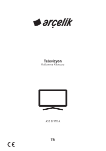 Kullanım kılavuzu Arçelik A55 B 970 A LED televizyon