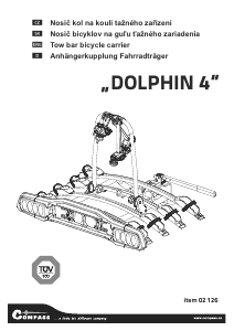 Bedienungsanleitung Compass 02 126 Dolphin 4 Fahrradträger