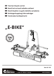 Handleiding Compass 02 120 E-Bike Fietsendrager