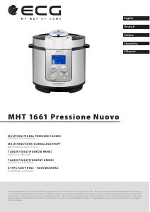 Manual ECG MHT 1661 Pressione Nuovo Multi Cooker