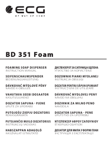 Manual ECG BD 351 Foam Dozator de săpun