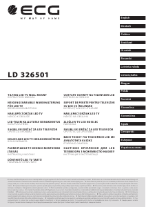 Instrukcja ECG LD 326501 Uchwyt ścienny