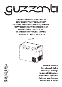 Manuál Guzzanti GZ 37 Chladicí box