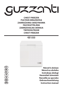Manual Guzzanti GZ 222 Freezer