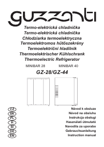 Manuál Guzzanti GZ 44W Lednice