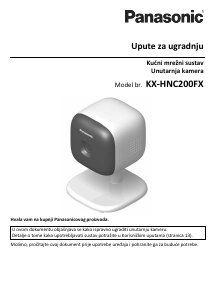 Priručnik Panasonic KX-HNC200 Sigurnosna kamera