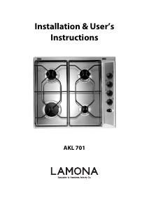 Handleiding Lamona AKL701 Kookplaat