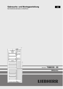 Bedienungsanleitung Liebherr CBNes 5775 Kühl-gefrierkombination