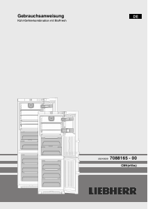 Bedienungsanleitung Liebherr CBNef 4835 Kühl-gefrierkombination