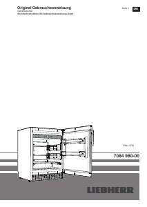 Bedienungsanleitung Liebherr OKes 1750 Kühlschrank