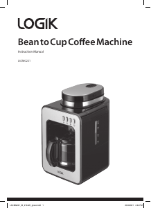 Manual Logik L6CMG221 Coffee Machine