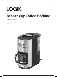 Manual Logik L6CMG121 Coffee Machine