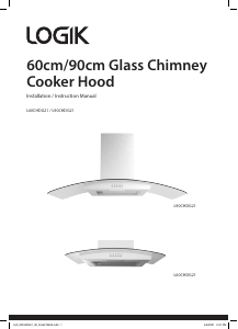 Manual Logik L60CHDG21 Cooker Hood