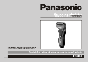 Návod Panasonic ES-8168 Holiaci strojček
