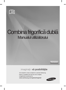 Manual Samsung RSH1FBIS Combina frigorifica