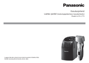 Kasutusjuhend Panasonic ES-LT71 Raseerimisaparaat