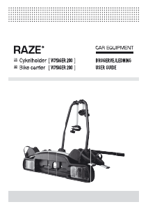 Manual RAZE Voyager 200 Bicycle Carrier