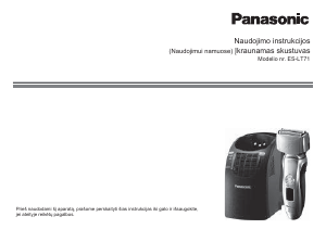 Vadovas Panasonic ES-LT71 Skutimosi mašinėlė