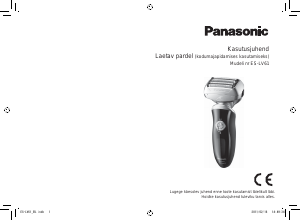 Kasutusjuhend Panasonic ES-LV61 Raseerimisaparaat