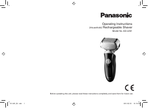 Manuale Panasonic ES-LV61 Rasoio elettrico