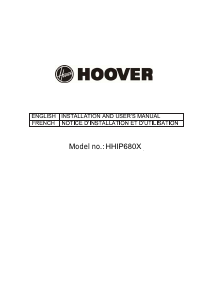 Mode d’emploi Hoover HHIP680X Hotte aspirante