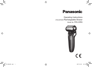 Manuál Panasonic ES-LV6Q Holicí strojek