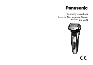 Manual Panasonic ES-LV7N Máquina barbear