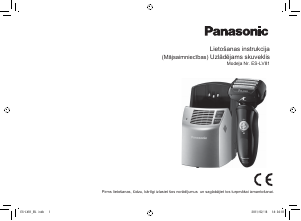 Rokasgrāmata Panasonic ES-LV81 Skuveklis