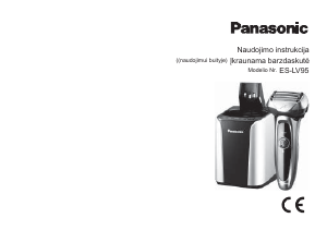 Vadovas Panasonic ES-LV95 Skutimosi mašinėlė