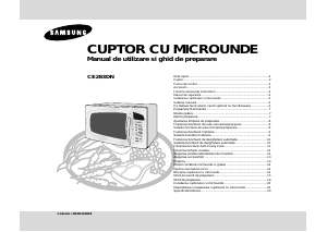 Manual Samsung CE283DN Cuptor cu microunde