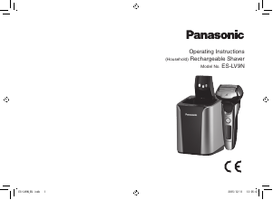 Manuale Panasonic ES-LV9N Rasoio elettrico