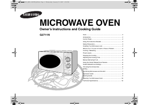 Handleiding Samsung G2711N Magnetron