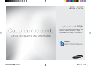 Manual Samsung GW76N-BP Cuptor cu microunde